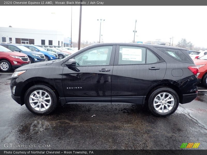 Mosaic Black Metallic / Ash Gray 2020 Chevrolet Equinox LS AWD