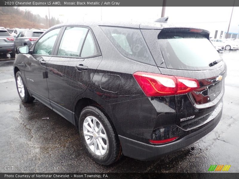 Mosaic Black Metallic / Ash Gray 2020 Chevrolet Equinox LS AWD
