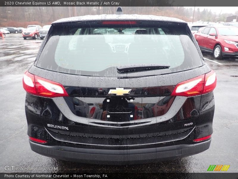 Mosaic Black Metallic / Ash Gray 2020 Chevrolet Equinox LS AWD