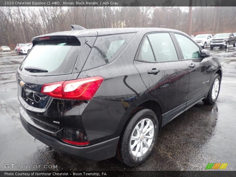 Mosaic Black Metallic / Ash Gray 2020 Chevrolet Equinox LS AWD