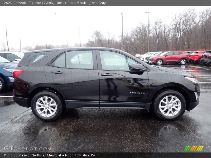 Mosaic Black Metallic / Ash Gray 2020 Chevrolet Equinox LS AWD