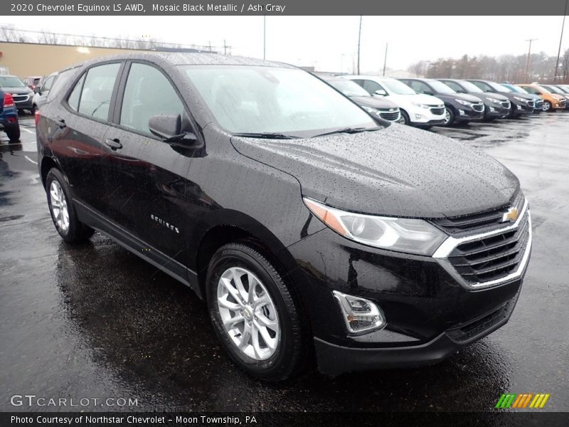 Mosaic Black Metallic / Ash Gray 2020 Chevrolet Equinox LS AWD