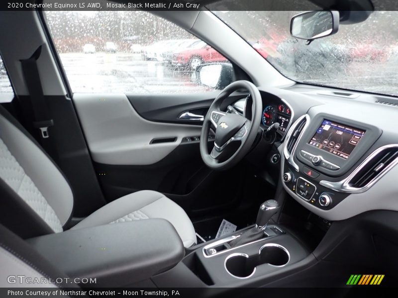 Mosaic Black Metallic / Ash Gray 2020 Chevrolet Equinox LS AWD