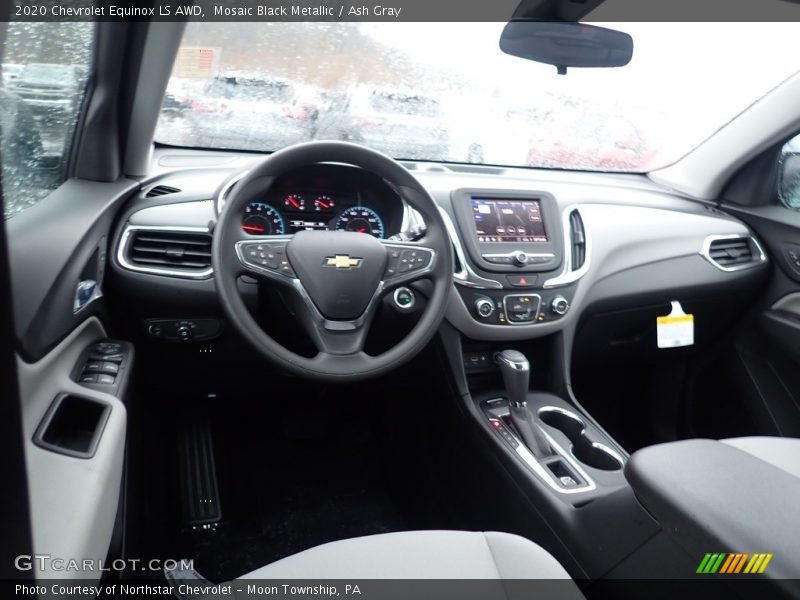 Mosaic Black Metallic / Ash Gray 2020 Chevrolet Equinox LS AWD
