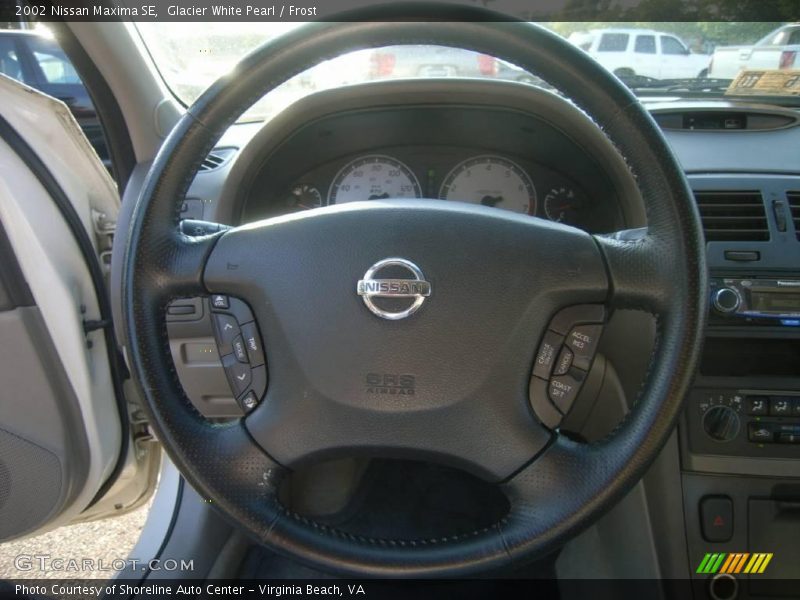 Glacier White Pearl / Frost 2002 Nissan Maxima SE