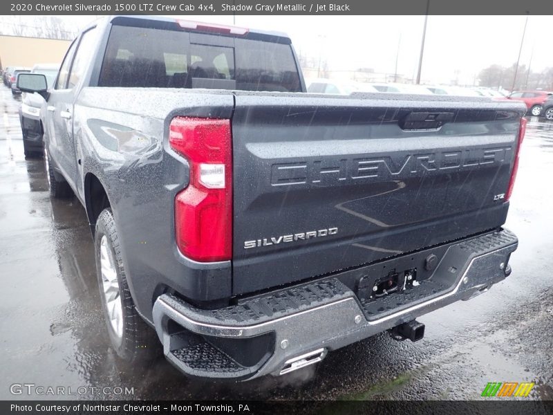 Shadow Gray Metallic / Jet Black 2020 Chevrolet Silverado 1500 LTZ Crew Cab 4x4