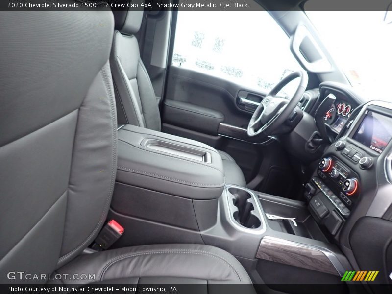 Shadow Gray Metallic / Jet Black 2020 Chevrolet Silverado 1500 LTZ Crew Cab 4x4