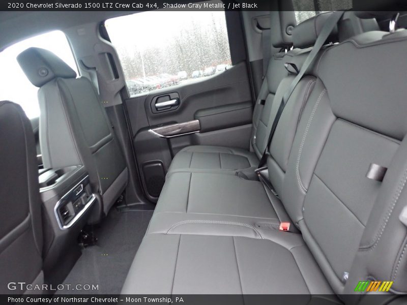 Shadow Gray Metallic / Jet Black 2020 Chevrolet Silverado 1500 LTZ Crew Cab 4x4