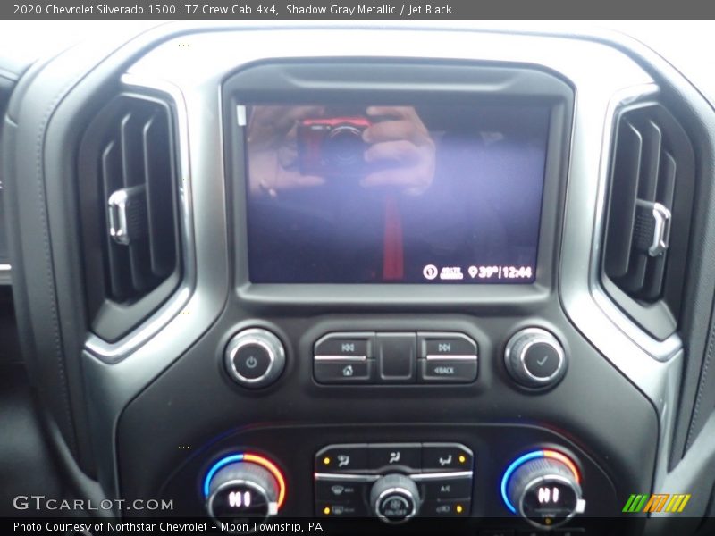 Shadow Gray Metallic / Jet Black 2020 Chevrolet Silverado 1500 LTZ Crew Cab 4x4