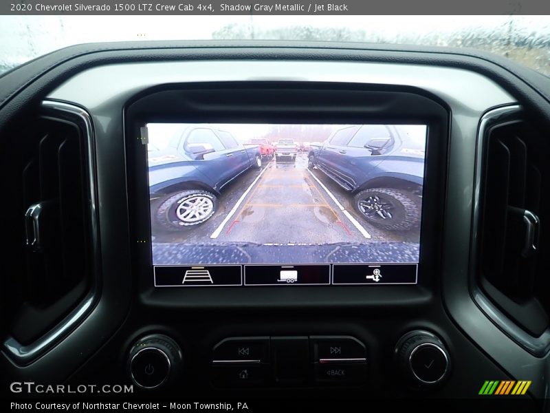 Shadow Gray Metallic / Jet Black 2020 Chevrolet Silverado 1500 LTZ Crew Cab 4x4