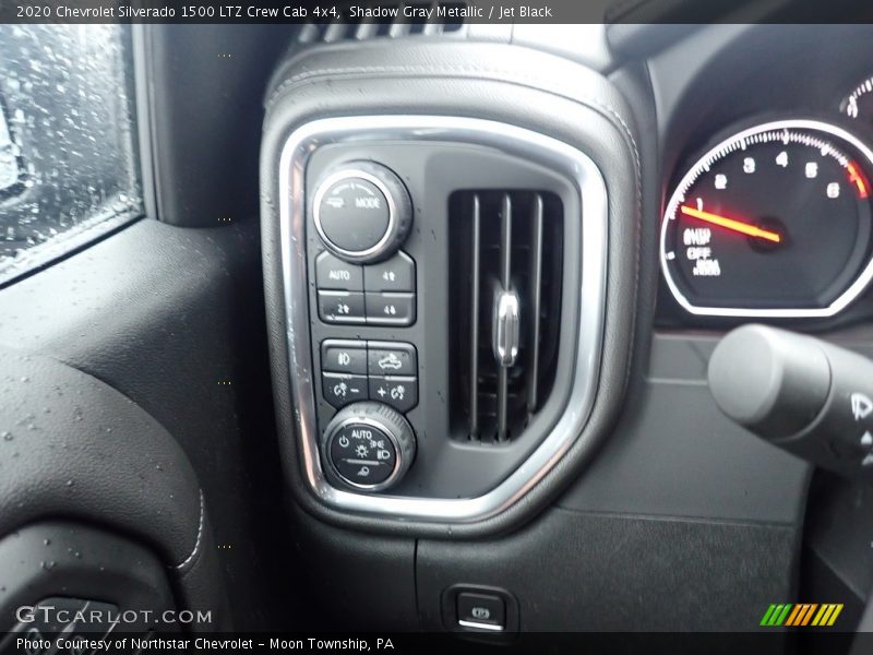 Shadow Gray Metallic / Jet Black 2020 Chevrolet Silverado 1500 LTZ Crew Cab 4x4