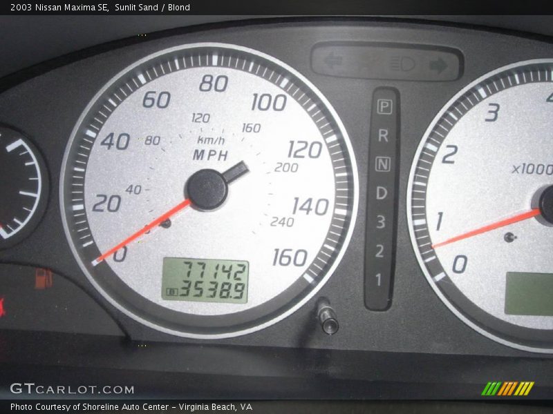 Sunlit Sand / Blond 2003 Nissan Maxima SE