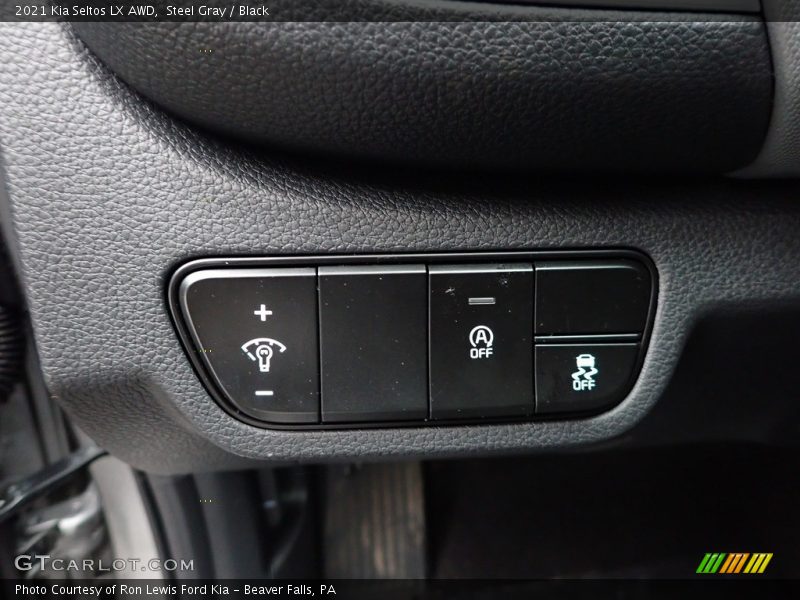 Steel Gray / Black 2021 Kia Seltos LX AWD