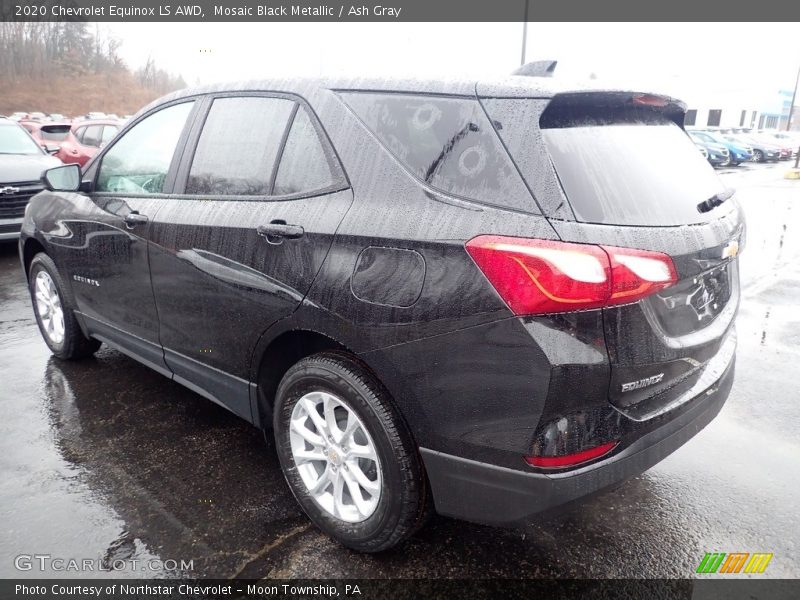 Mosaic Black Metallic / Ash Gray 2020 Chevrolet Equinox LS AWD