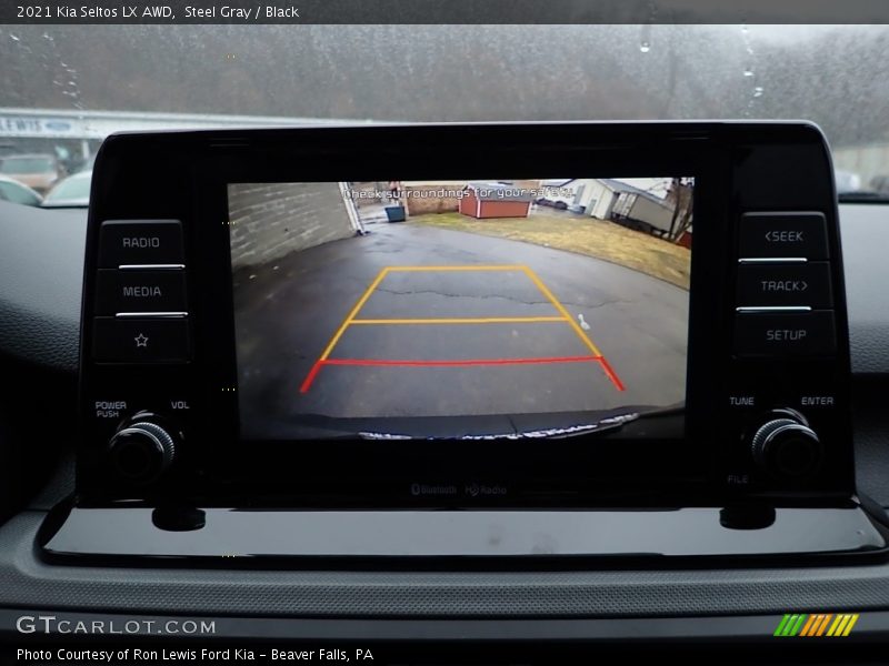 Steel Gray / Black 2021 Kia Seltos LX AWD