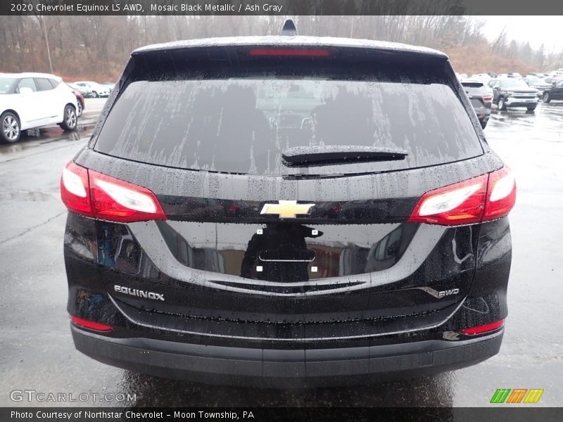 Mosaic Black Metallic / Ash Gray 2020 Chevrolet Equinox LS AWD