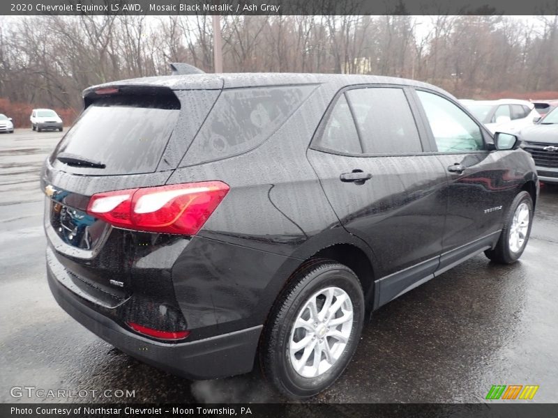 Mosaic Black Metallic / Ash Gray 2020 Chevrolet Equinox LS AWD