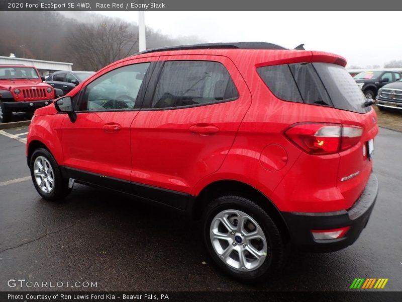 Race Red / Ebony Black 2020 Ford EcoSport SE 4WD