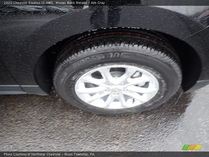 Mosaic Black Metallic / Ash Gray 2020 Chevrolet Equinox LS AWD