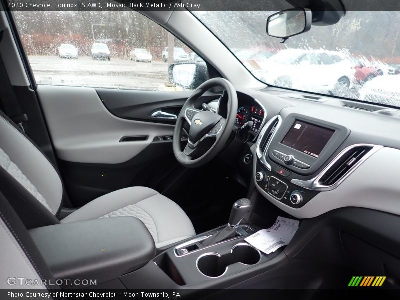 Mosaic Black Metallic / Ash Gray 2020 Chevrolet Equinox LS AWD