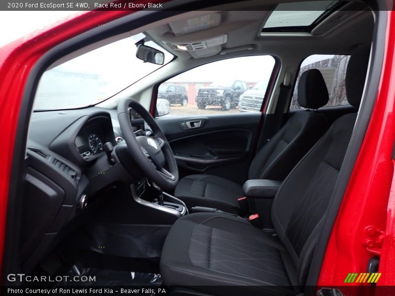 Race Red / Ebony Black 2020 Ford EcoSport SE 4WD