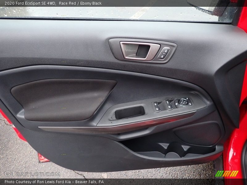 Race Red / Ebony Black 2020 Ford EcoSport SE 4WD