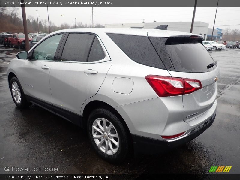 Silver Ice Metallic / Jet Black 2020 Chevrolet Equinox LT AWD
