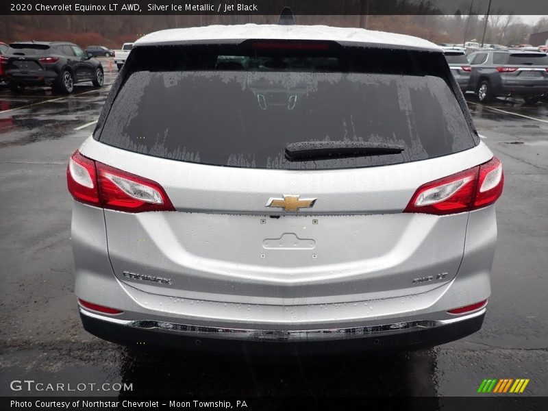 Silver Ice Metallic / Jet Black 2020 Chevrolet Equinox LT AWD