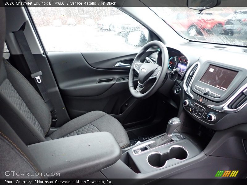 Silver Ice Metallic / Jet Black 2020 Chevrolet Equinox LT AWD