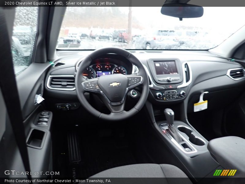 Silver Ice Metallic / Jet Black 2020 Chevrolet Equinox LT AWD