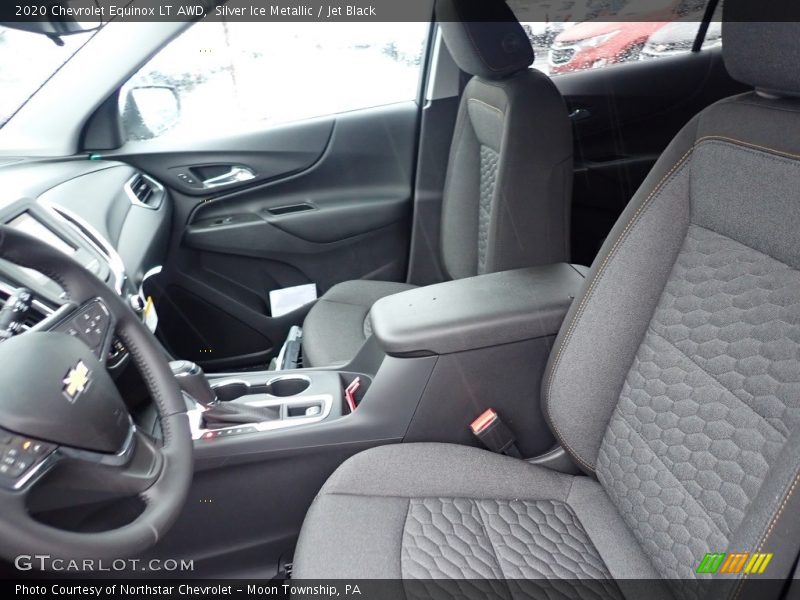 Silver Ice Metallic / Jet Black 2020 Chevrolet Equinox LT AWD