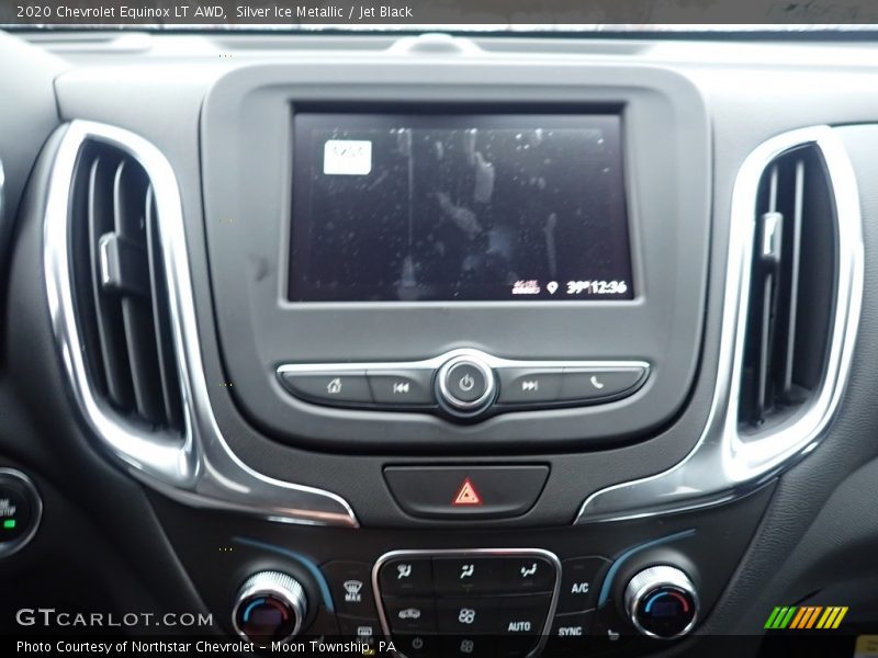 Silver Ice Metallic / Jet Black 2020 Chevrolet Equinox LT AWD