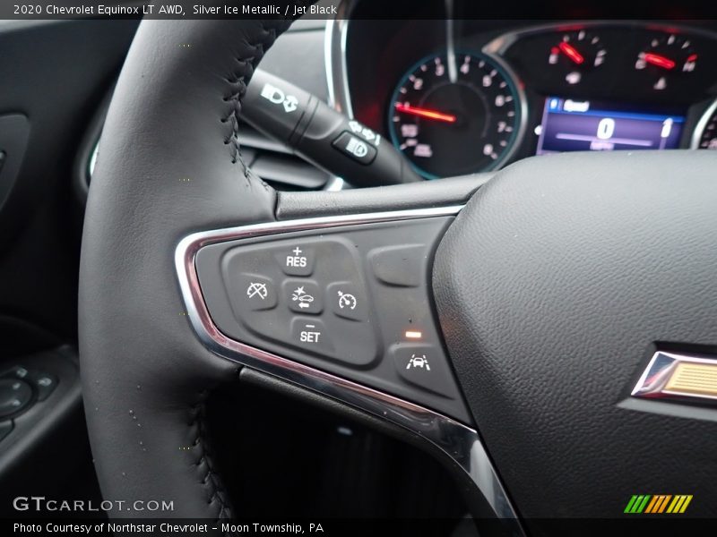 Silver Ice Metallic / Jet Black 2020 Chevrolet Equinox LT AWD