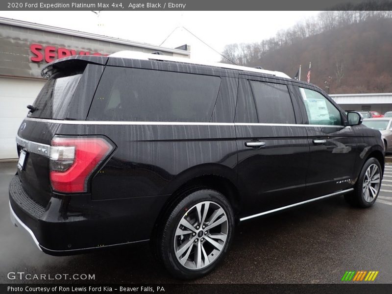 Agate Black / Ebony 2020 Ford Expedition Platinum Max 4x4