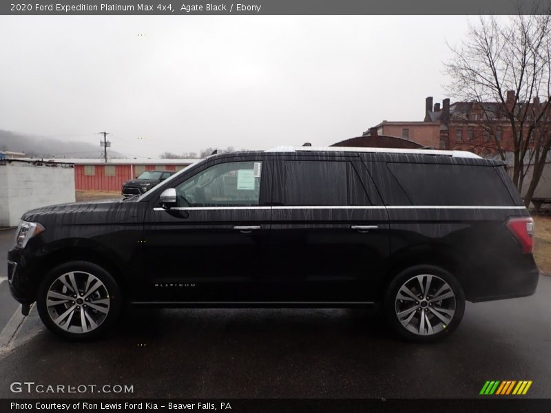 Agate Black / Ebony 2020 Ford Expedition Platinum Max 4x4