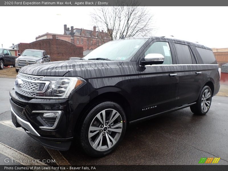 Agate Black / Ebony 2020 Ford Expedition Platinum Max 4x4