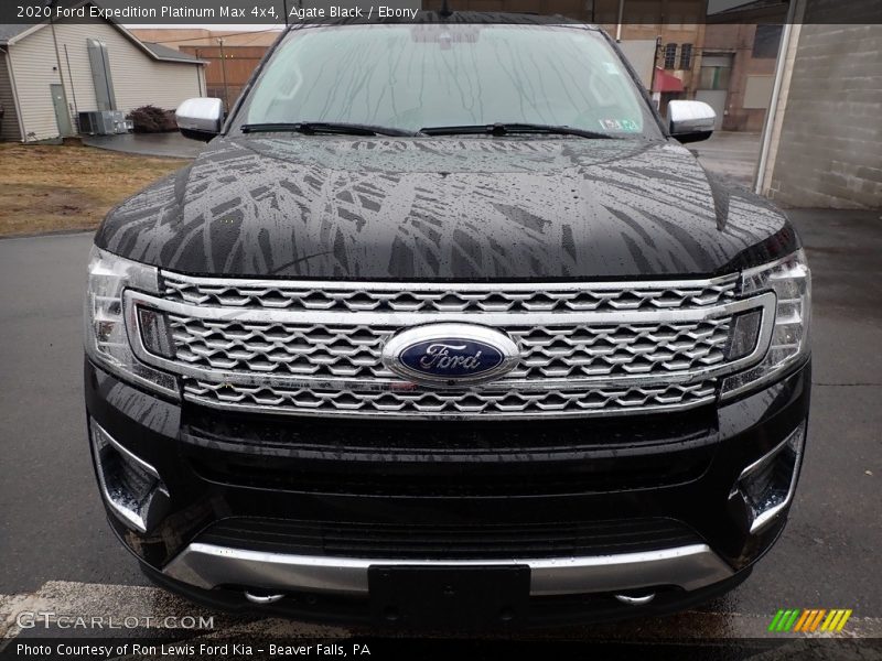 Agate Black / Ebony 2020 Ford Expedition Platinum Max 4x4