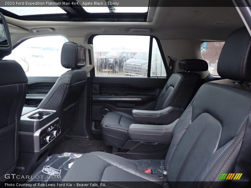 Rear Seat of 2020 Expedition Platinum Max 4x4