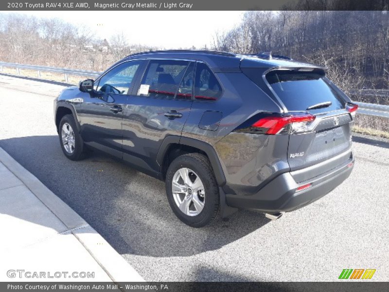 Magnetic Gray Metallic / Light Gray 2020 Toyota RAV4 XLE AWD