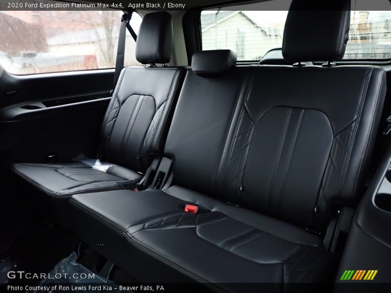 Rear Seat of 2020 Expedition Platinum Max 4x4