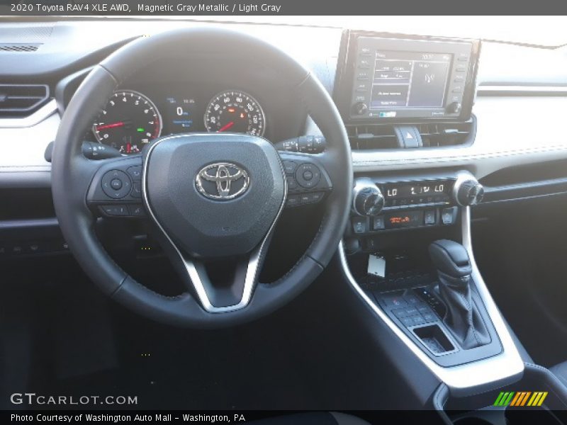 Magnetic Gray Metallic / Light Gray 2020 Toyota RAV4 XLE AWD
