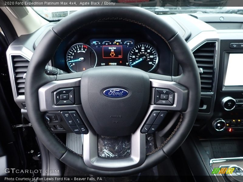 Agate Black / Ebony 2020 Ford Expedition Platinum Max 4x4