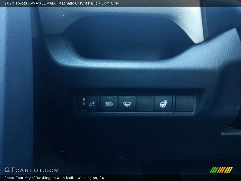 Magnetic Gray Metallic / Light Gray 2020 Toyota RAV4 XLE AWD