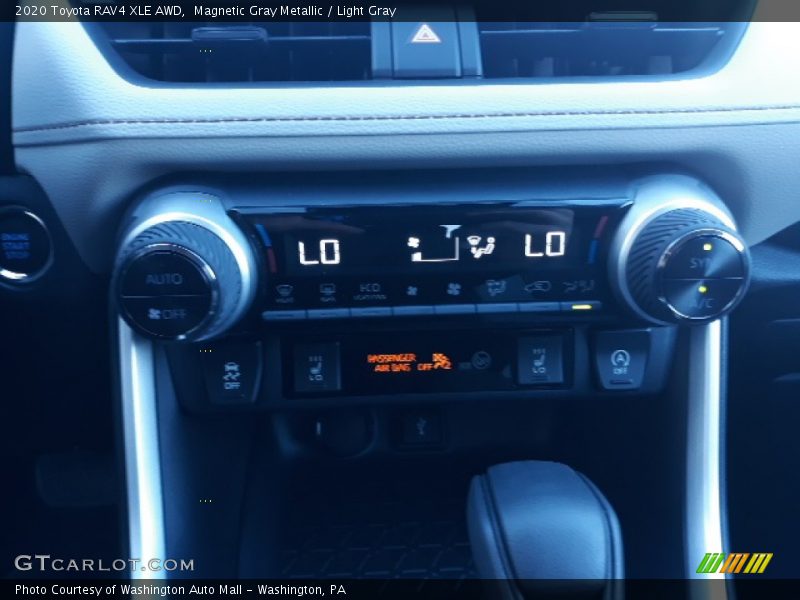Magnetic Gray Metallic / Light Gray 2020 Toyota RAV4 XLE AWD