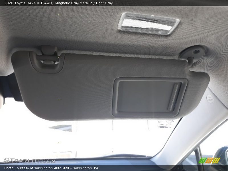 Magnetic Gray Metallic / Light Gray 2020 Toyota RAV4 XLE AWD