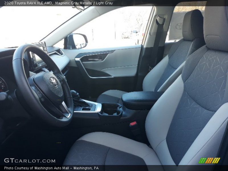 Magnetic Gray Metallic / Light Gray 2020 Toyota RAV4 XLE AWD