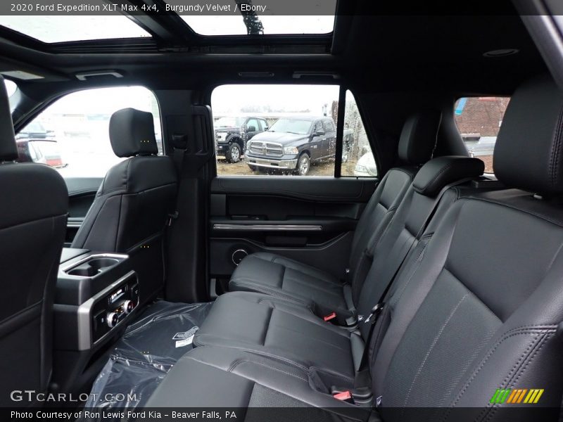 Rear Seat of 2020 Expedition XLT Max 4x4