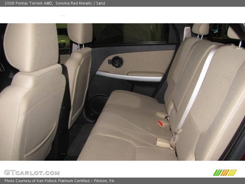 Sonoma Red Metallic / Sand 2008 Pontiac Torrent AWD