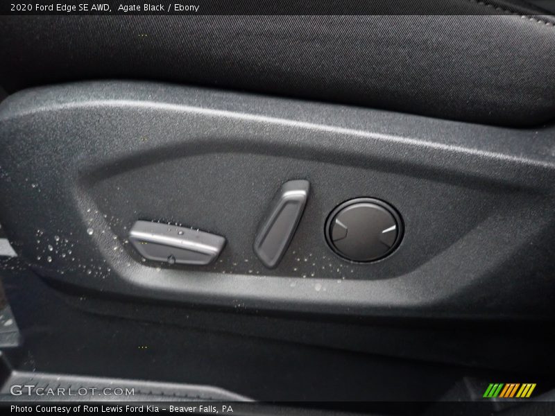 Agate Black / Ebony 2020 Ford Edge SE AWD