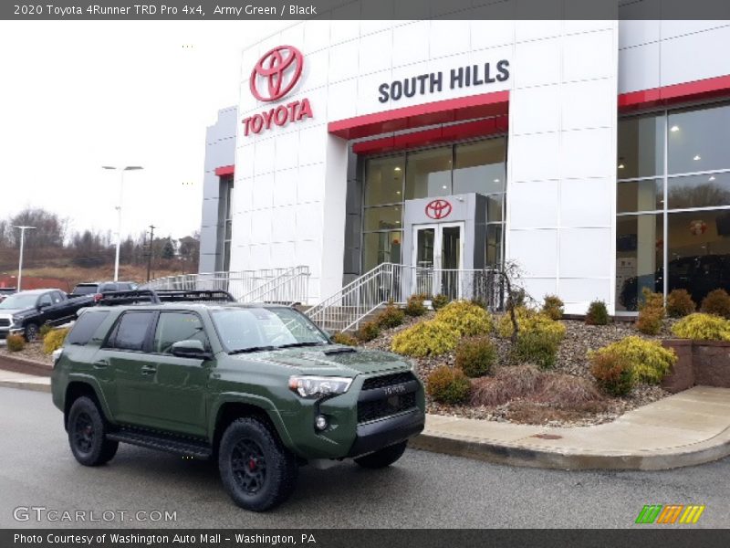 Army Green / Black 2020 Toyota 4Runner TRD Pro 4x4